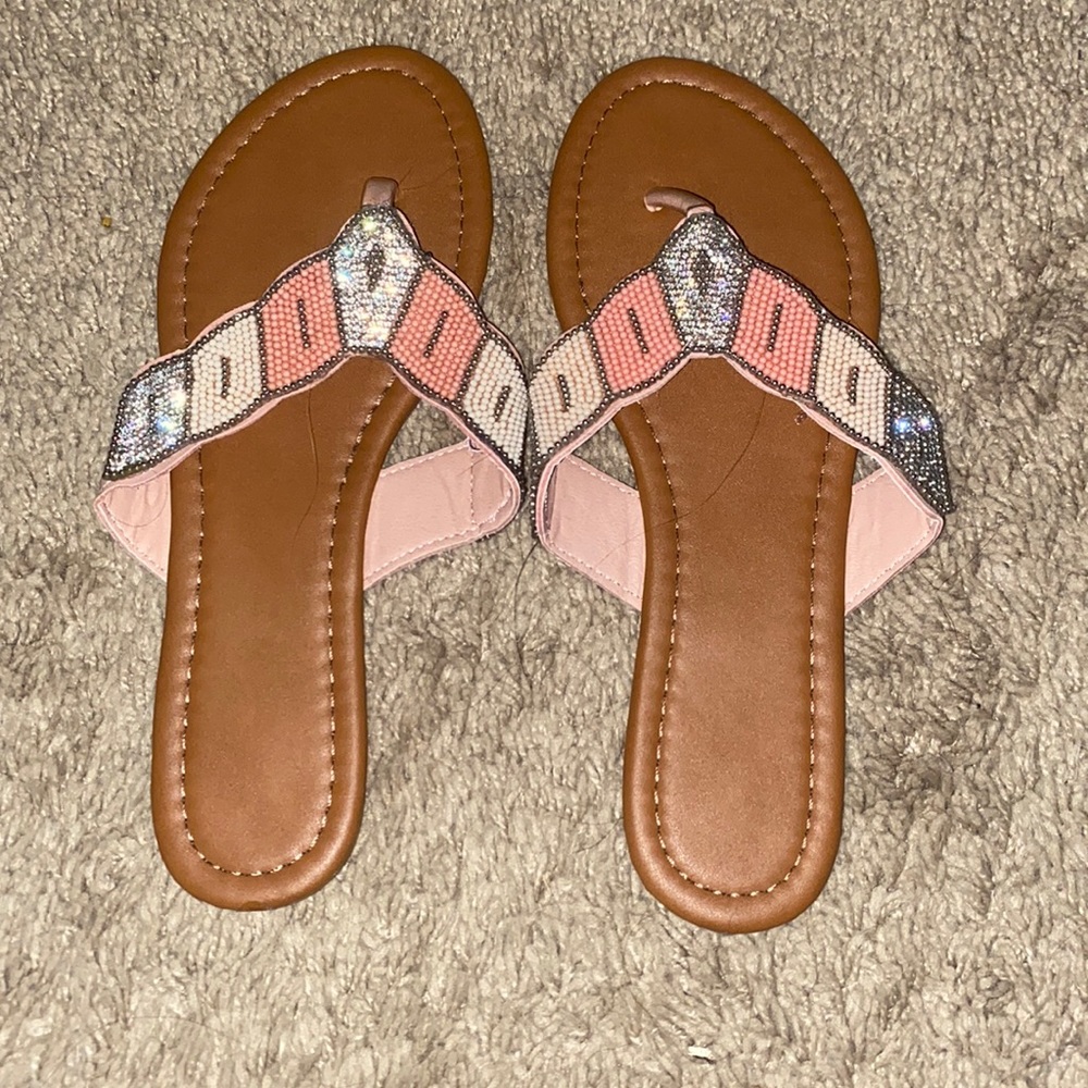 Glittery Sandals
